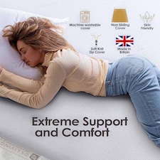 Memory Foam Mattress Topper - Double - 10cm thumbnail 4