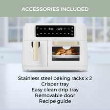 Cello 2-in-1 Airfryer & Home Oven White thumbnail 3