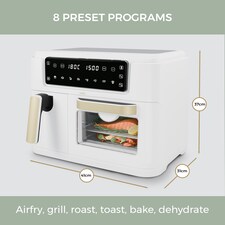 Cello 2-in-1 Airfryer & Home Oven White thumbnail 7