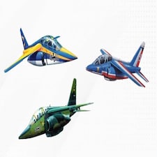 Revell French Alpha Jet 50th Anniversary Triple Set (1:144 Scale)