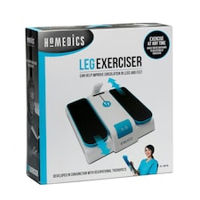 HoMedics PSL-1000-GB 3 Speed Leg Exerciser with Remote Control White thumbnail 2