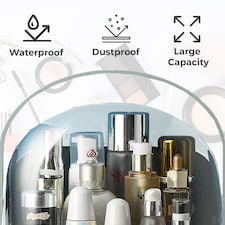 Neo Three Layer Cosmetic Makeup Vanity Beauty Storage Organiser Skincare Display Box Case Holder thumbnail 3