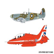Airfix British Spitfire/Red Arrows Hawk Gift Set (1:72 Scale) thumbnail 5