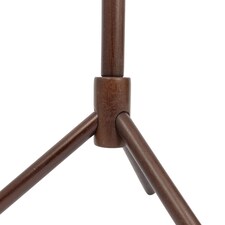 Harbour Housewares Free-Standing Wooden Coat Rack - Dark Wood | Brown | Dark Wood | One Size thumbnail 4