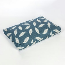 Retreat Eco-wellness Feather Navy/stone Duvet Lge