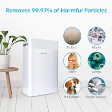5in1 Air Purifier with True HEPA Filter and Negative Ion Generator thumbnail 2