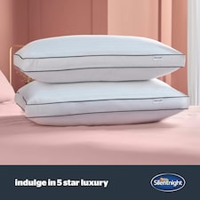 Silentnight Luxury Hotel Collection Box Pillows - 2 Pack | White | 2 thumbnail 2
