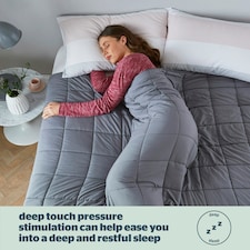 Silentnight 9Kg Weighted Blanket Wellbeing Collection | Grey | One Size thumbnail 3