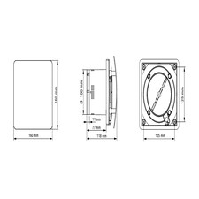Bosch Bathroom Extractor Fan 1500 DH W 100 mm - for Ventilation in Bathroom and Toilet Against Moisture and Mould - With Humidistat and Timer - 100mm Diameter thumbnail 4