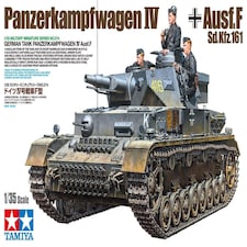 Tamiya German Panzerkampfwagen IV Ausf.F Tank (1:35 Scale)