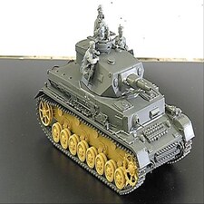 Tamiya German Panzerkampfwagen IV Ausf.F Tank (1:35 Scale) thumbnail 2