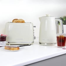 Hamilton Beach Miami Kettle & Toaster Set Sand thumbnail 2