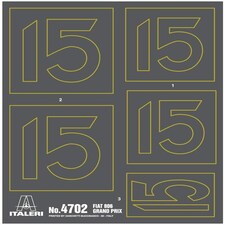 FIAT 806 GRAND PRIX - CLASSIC CARS 1:12 - Italeri4702 thumbnail 9