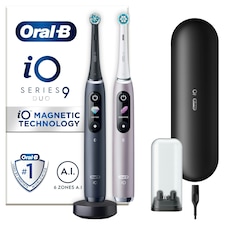 Oral-B iO 9 Black & Rose Electric Toothbrush Designed By Braun