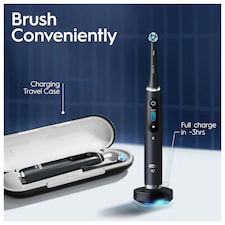 Oral-B iO 9 Black & Rose Electric Toothbrush Designed By Braun thumbnail 6