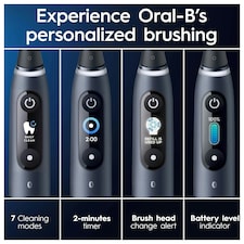 Oral-B iO 9 Black & Rose Electric Toothbrush Designed By Braun thumbnail 9