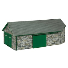 Bachmann Scenecraft Narrow Gauge Harbour Goods Shed Grn (Pre-Built)