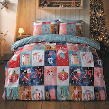Advent Calendar Multi Duvet Cover Set | Multi | Multi