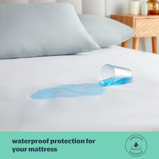 Silentnight Waterproof Mattress Protector, Pack of 2 | White | Single thumbnail 2