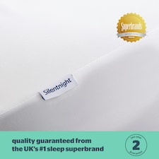 Silentnight Waterproof Mattress Protector, Pack of 2 | White | Single thumbnail 7