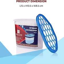Straame Interior Dehumidifier, Long-Lasting, Perfect for Any Room, (Set of 5) thumbnail 4