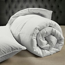 Martex Softened Duck Feather 10.5 Tog Duvet Super King | White