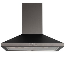 SIA CHL60BL 60cm Pyramid Chimney Cooker Hood Kitchen Extractor Fan In Black thumbnail 5