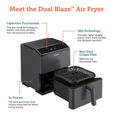 COSORI DUAL BLAZE 6.4 LITRE AIR FRYER thumbnail 10