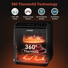 COSORI DUAL BLAZE 6.4 LITRE AIR FRYER thumbnail 3