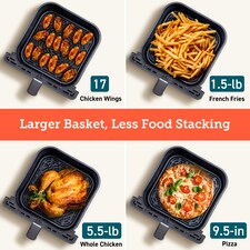 COSORI DUAL BLAZE 6.4 LITRE AIR FRYER thumbnail 8