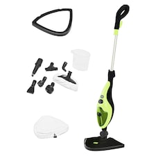 Lime 10 in 1 1500W Hot Steam Mop Cleaner and Hand Steamer
