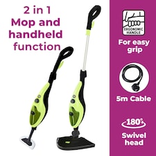 Lime 10 in 1 1500W Hot Steam Mop Cleaner and Hand Steamer thumbnail 5