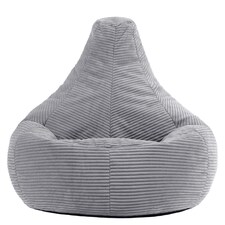 Dalton Medium Beanbag Corduroy Light Grey | Grey | Grey | 1 thumbnail 4
