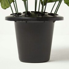 Homescapes Artificial Poinsettia, Holly and Robin Grave Vase thumbnail 5