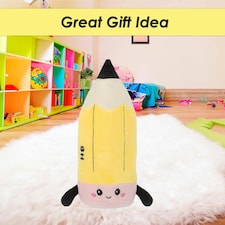 Pencil Soft Toy Cute Plushie Huggable Cuddly Stuffed Toy 16cm Yellow thumbnail 8