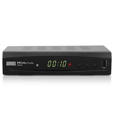 Twin Tuner Freeview HD TV Set Top Box - Record 2 Channels Simultaneously - PVR & Media Player, EPG & Subtitles, HDMI & SCART Output - August DVB482