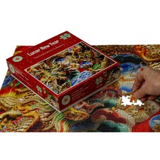 Lunar New Year 1000 Piece Jigsaw Puzzle thumbnail 6