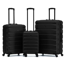 Flight Knight Set of 3 Lightweight 4 Wheel ABS Hard Case Suitcases Cabin & Hold Luggage, 100+ Airlines Approved - easyJet, British Airways, Ryanair, Jet2 thumbnail 6