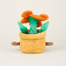 Warmies Plush Orange Flower Pot Microwavable LARGE thumbnail 4