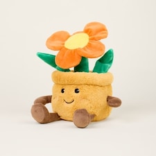Warmies Plush Orange Flower Pot Microwavable LARGE thumbnail 6