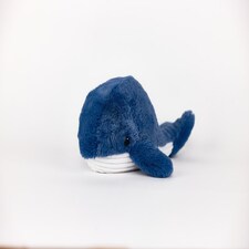 Warmies Plush Blue Whale Microwavable LARGE thumbnail 4