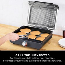 Ninja Sizzle Low Smoke Indoor Grill & Flat Plate GR101UK thumbnail 5