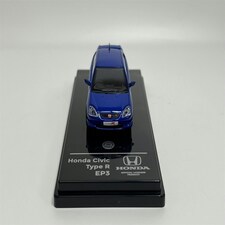Honda Civic 2001 Type R EP3 Vivid Blue Pearl RHD 1:64 Paragon 65346 thumbnail 4