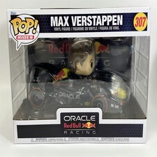 Max Verstappen And Car Red Bull Formula 1 F1 Vinyl Figure 15 cm x 12 cm Funko Pop 72617 thumbnail 10
