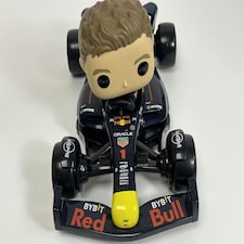 Max Verstappen And Car Red Bull Formula 1 F1 Vinyl Figure 15 cm x 12 cm Funko Pop 72617 thumbnail 8