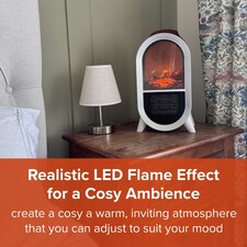 SmartAir Glow Heat Portable Electric Fan Heater (Black) thumbnail 4