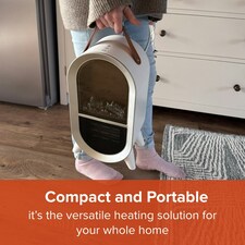 SmartAir Glow Heat Portable Electric Fan Heater (Black) thumbnail 7