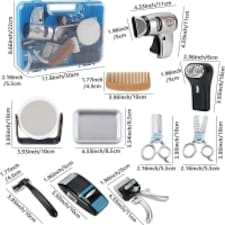 Stylist Hairdresser Barber Salon Tool Role Play Set Realistic Toys with Accessories Included - Great Pretend Play Set for Kids Brand thumbnail 2