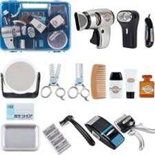 Stylist Hairdresser Barber Salon Tool Role Play Set Realistic Toys with Accessories Included - Great Pretend Play Set for Kids Brand thumbnail 5