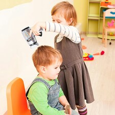 Stylist Hairdresser Barber Salon Tool Role Play Set Realistic Toys with Accessories Included - Great Pretend Play Set for Kids Brand thumbnail 6